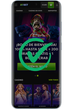 RTBet cuenta creada bono activado perfil jugador